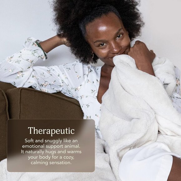 UNHIDE LIL MARSH - MEDIUM FAUX FUR WEARABLE BLANKET W/ KNOB & LOOP - Picture 7 of 16